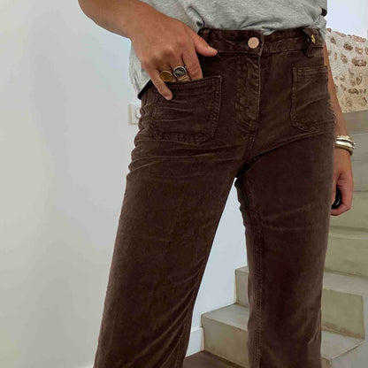 Velours Bastille choco - Jane Blue