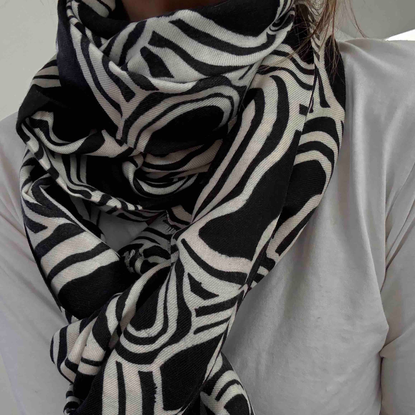 Grand Foulard Coeurs