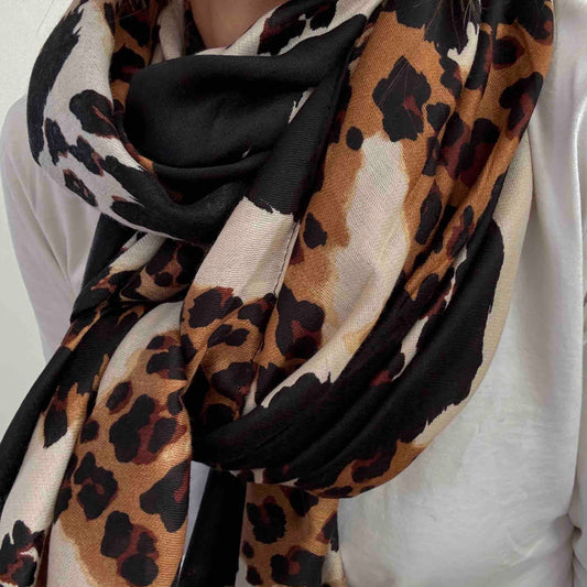 Grand foulard Jungle