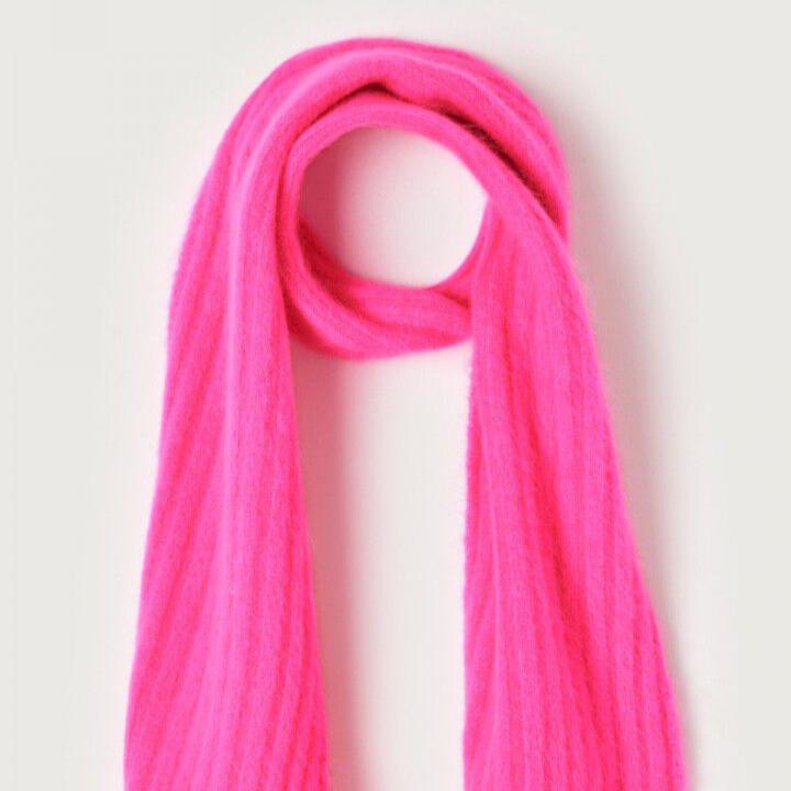 Neon pink vitow scarf - American Vintage