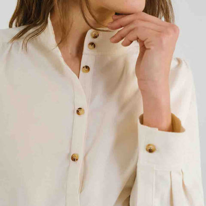Emma Crema Shirt - Sacred Heart