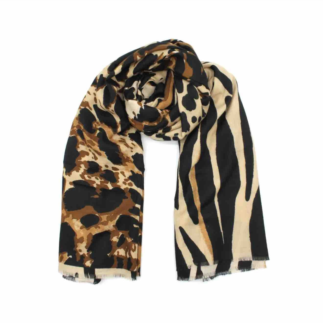 Grand foulard Jungle