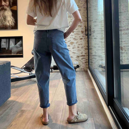 Gala Wash Navy Trousers - Hod Paris