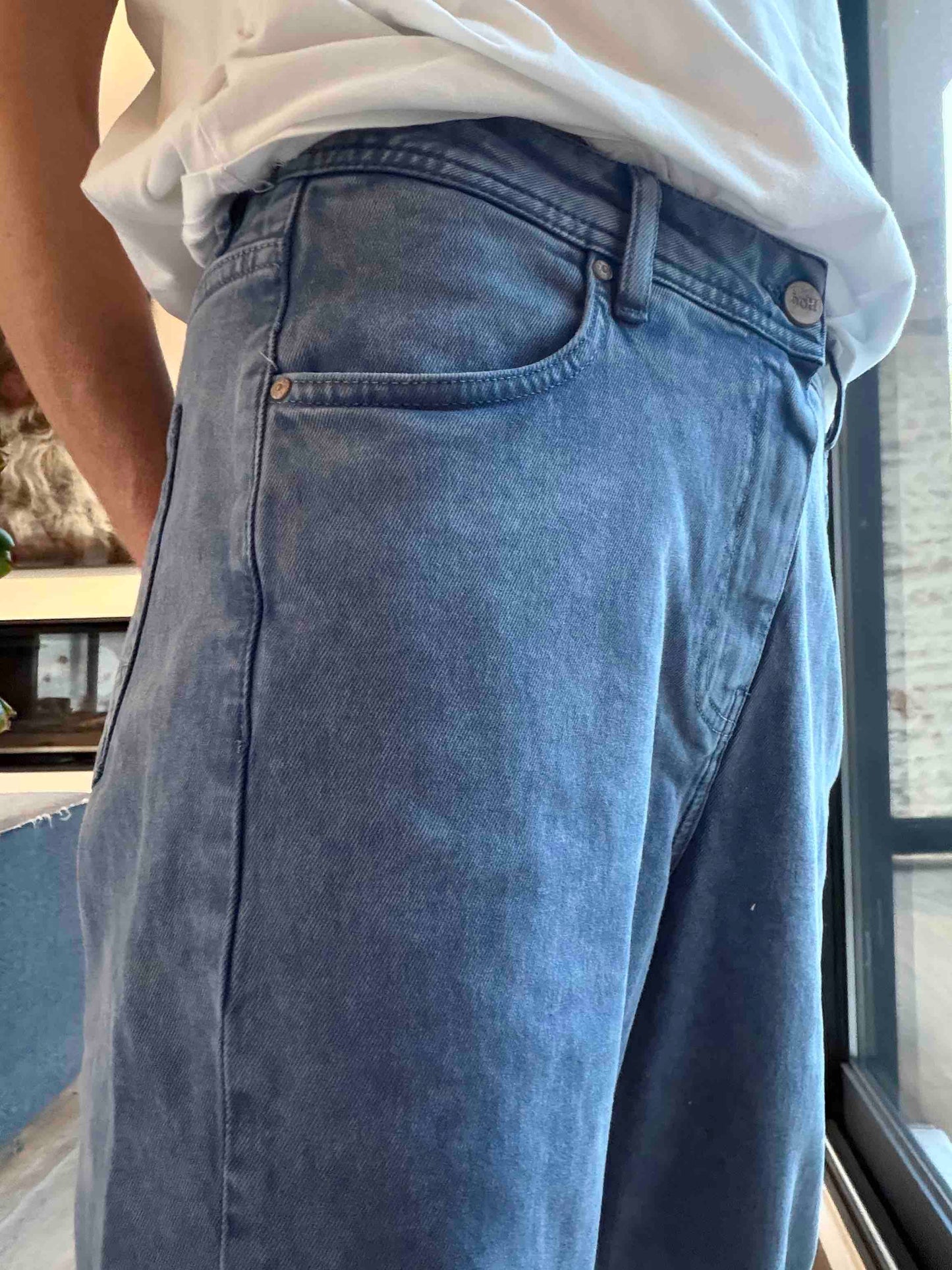 Gala Wash Navy Trousers - Hod Paris