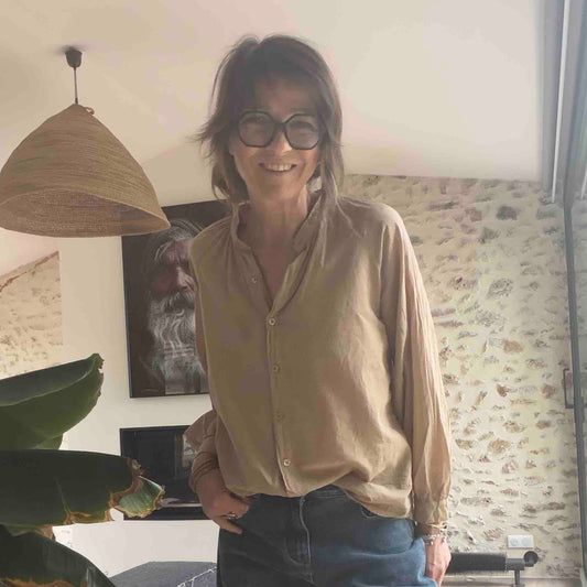 Chemise Gary - camel clair