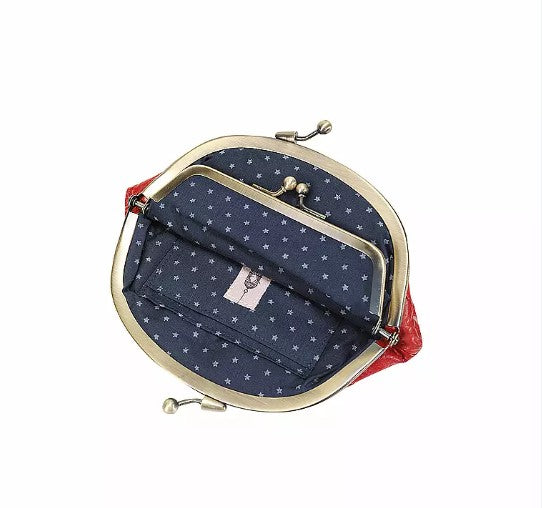 Porte monnaie Granny red