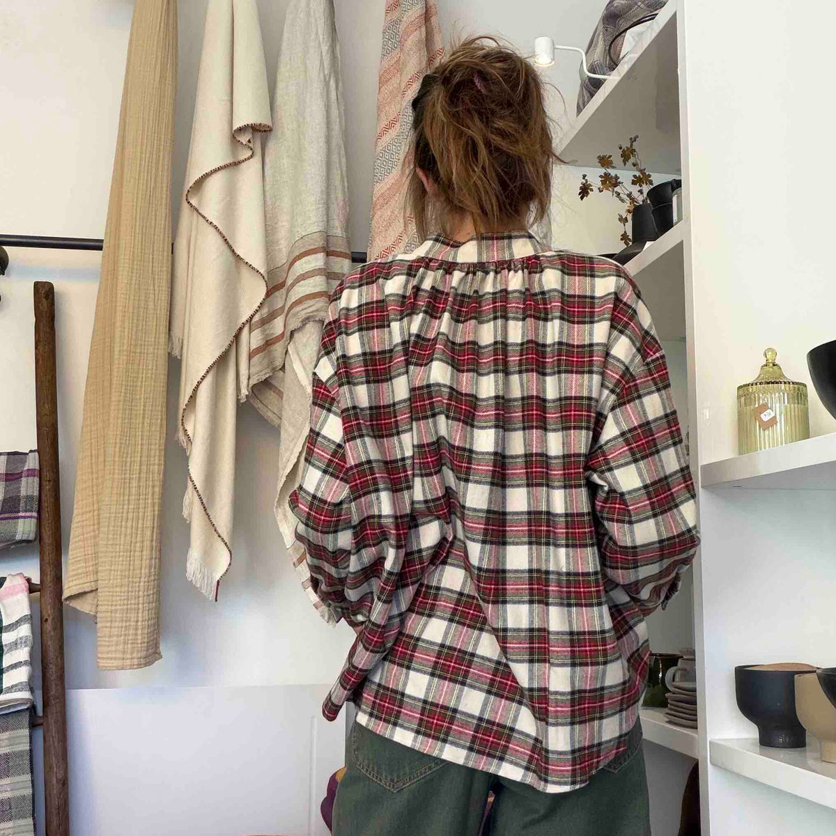 Blouse tartan Harrod - The Good Family
