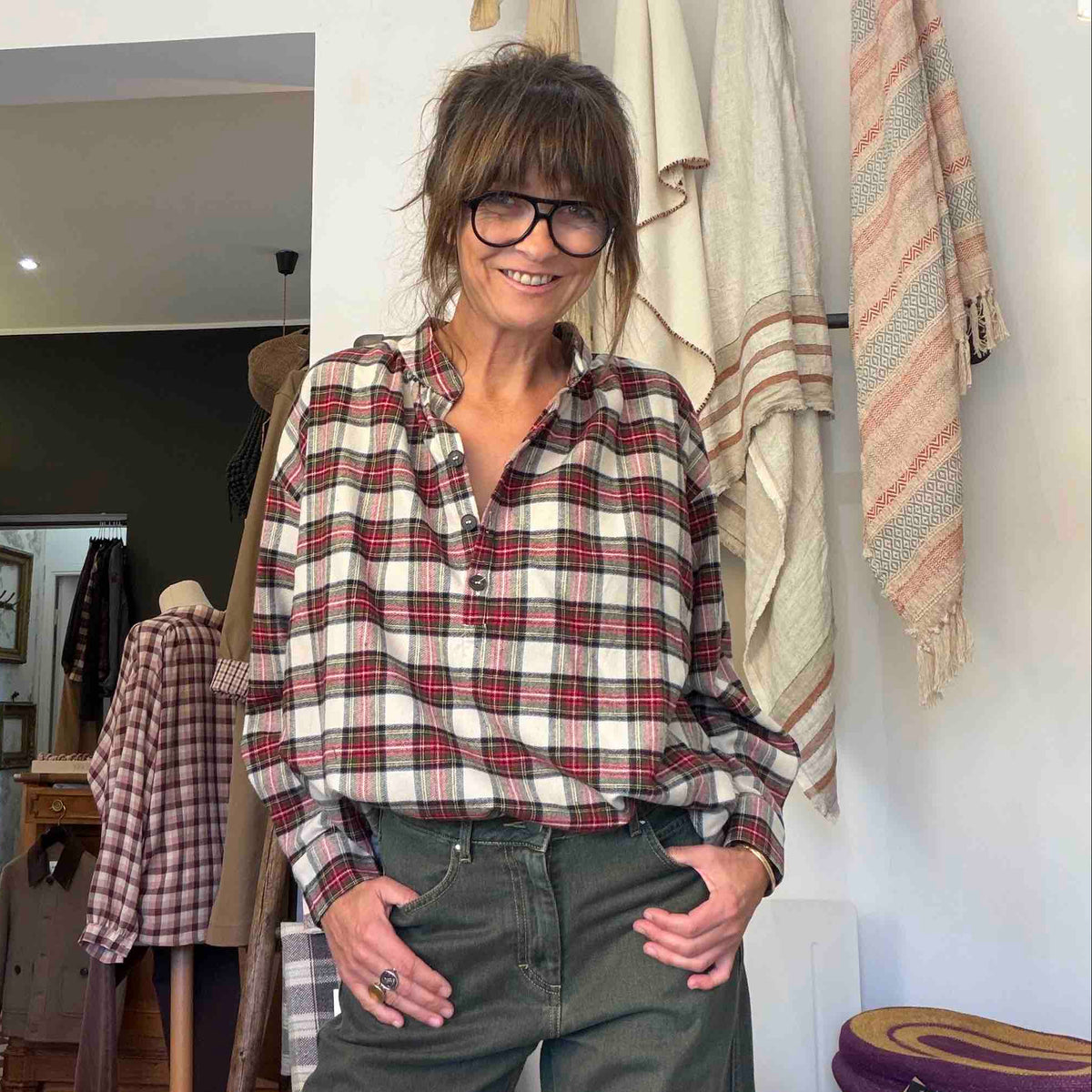 Blouse tartan Harrod - The Good Family
