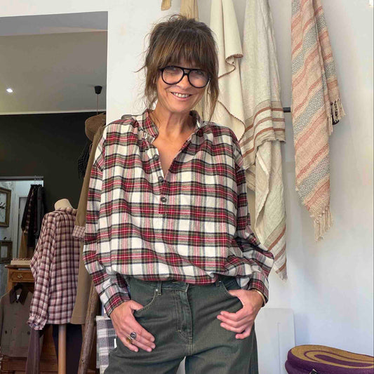 Blouse tartan Harrod - The Good Family