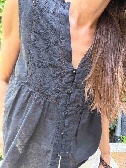 Top Helyos - kaky, blush, chocolat ou black