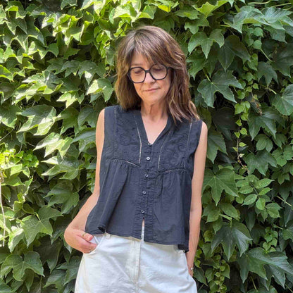 Top Helyos - kaky, blush, chocolat ou black