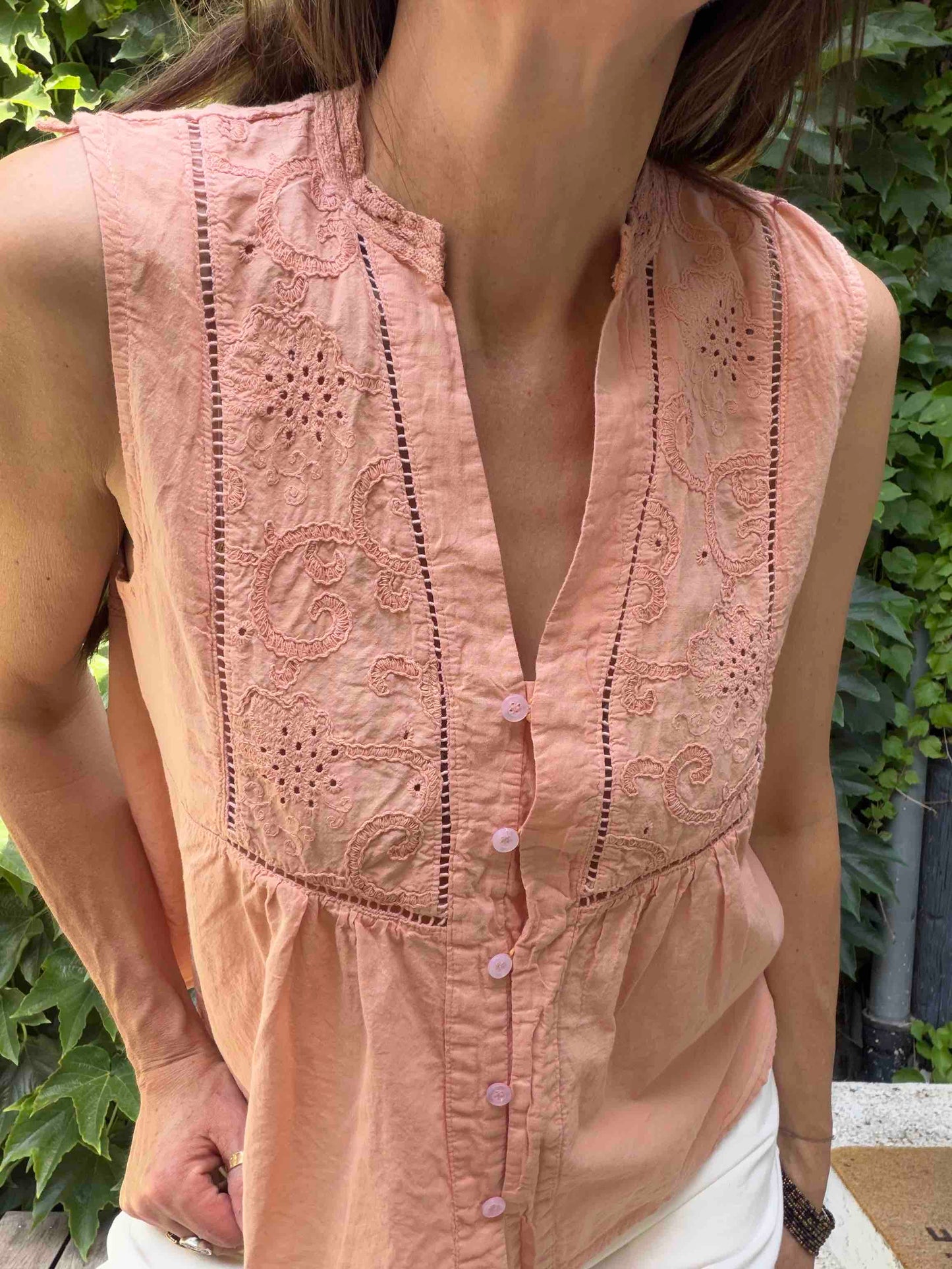 Top Helyos - kaky, blush, chocolat ou black