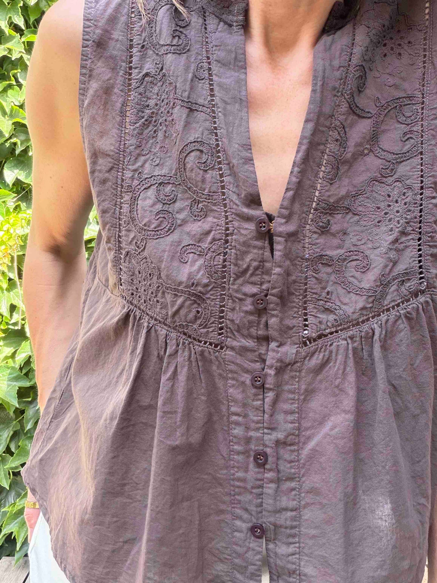 Top Helyos - kaky, blush, chocolat ou black