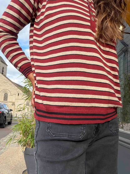 Polo Johanna burgundy - Hod Paris