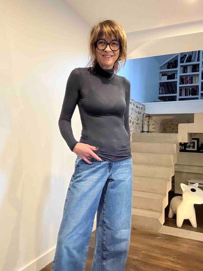 Sous-pull Iman cachemire et modal - 4 couleurs