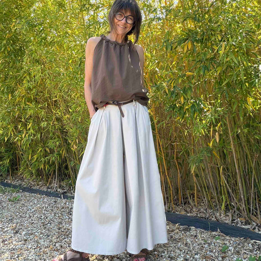 Pantalon large et fluide Jack - sable