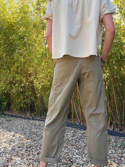 Jade military trousers