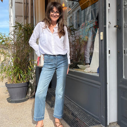 Jean The Bonnie Wilson blue camden wash