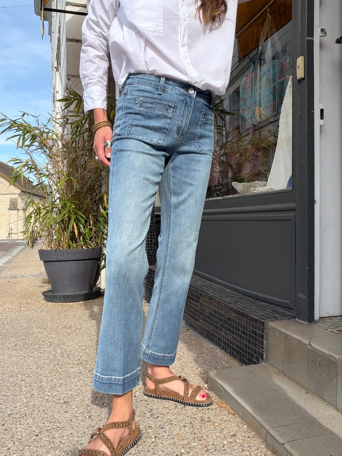 Jean The Bonnie Wilson blue camden wash