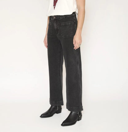 Jean The Frida Pacific drill black