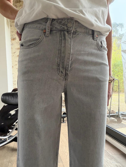 Jean Poka gris clair