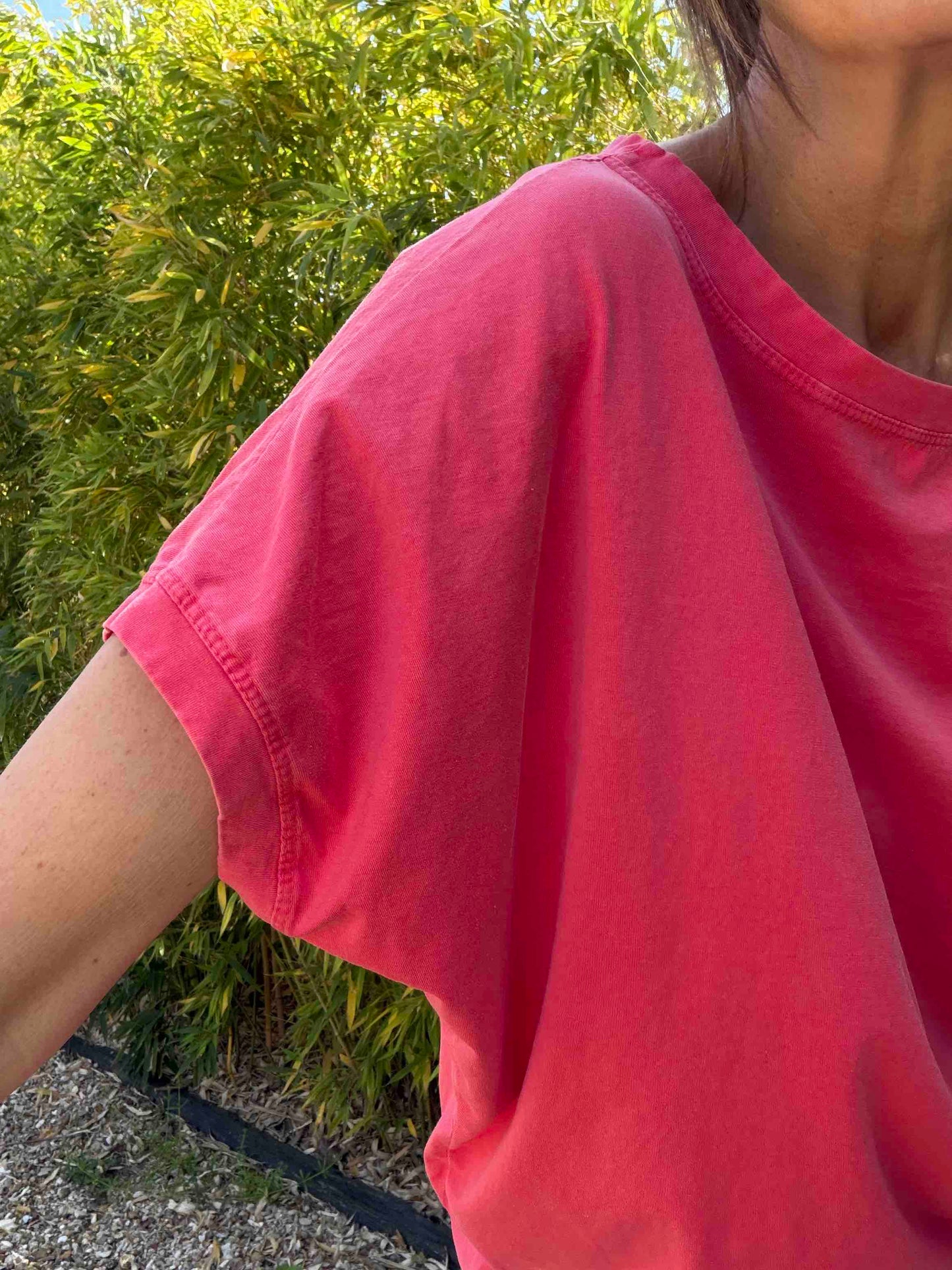 T-shirt Jess - framboise