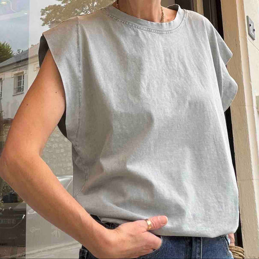 T-shirt Jimmy acier - Margot Paris