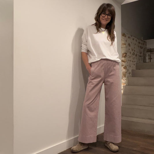Pantalon Jimmy Hod Paris - mauve