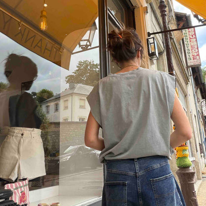 T-shirt Jimmy acier - Margot Paris
