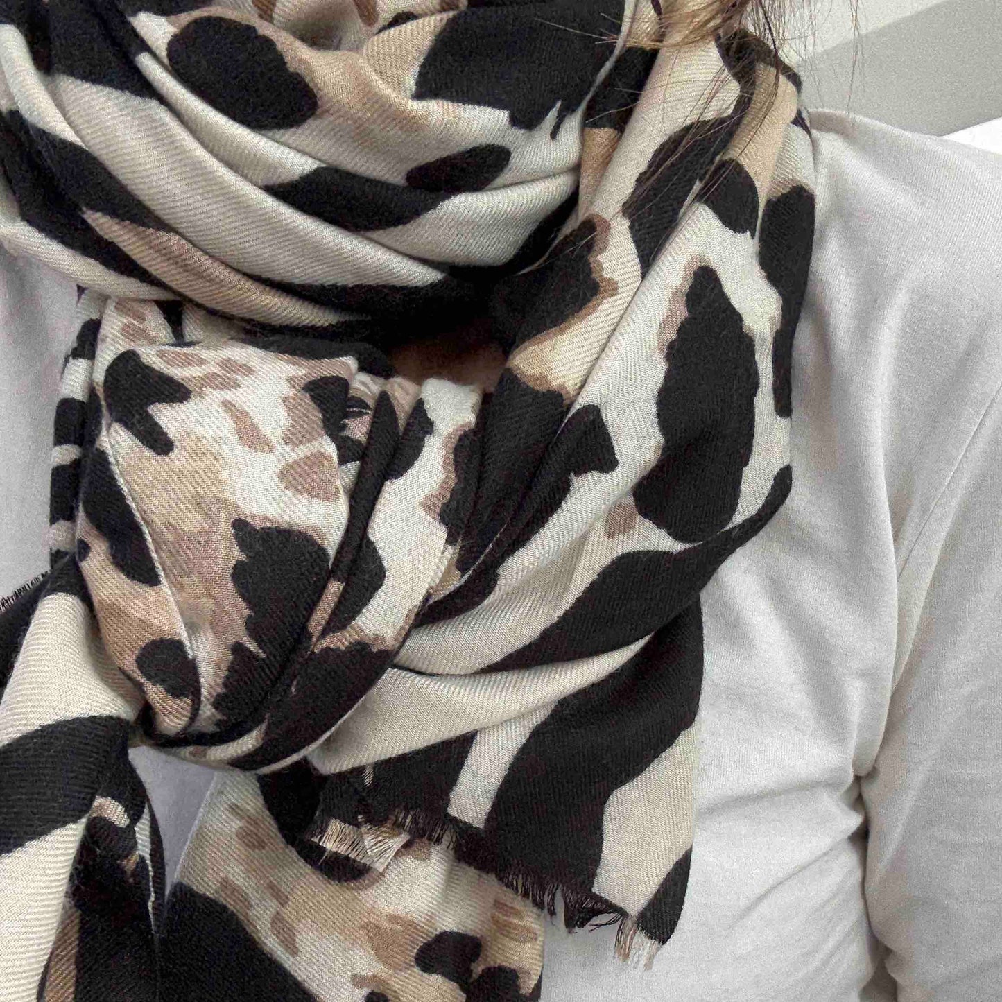 Grand foulard Jungle