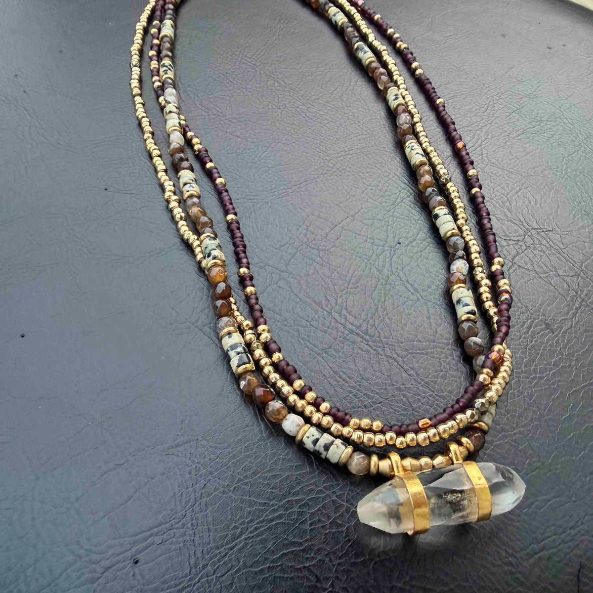 Collier Kimati Sienne - Kharmari