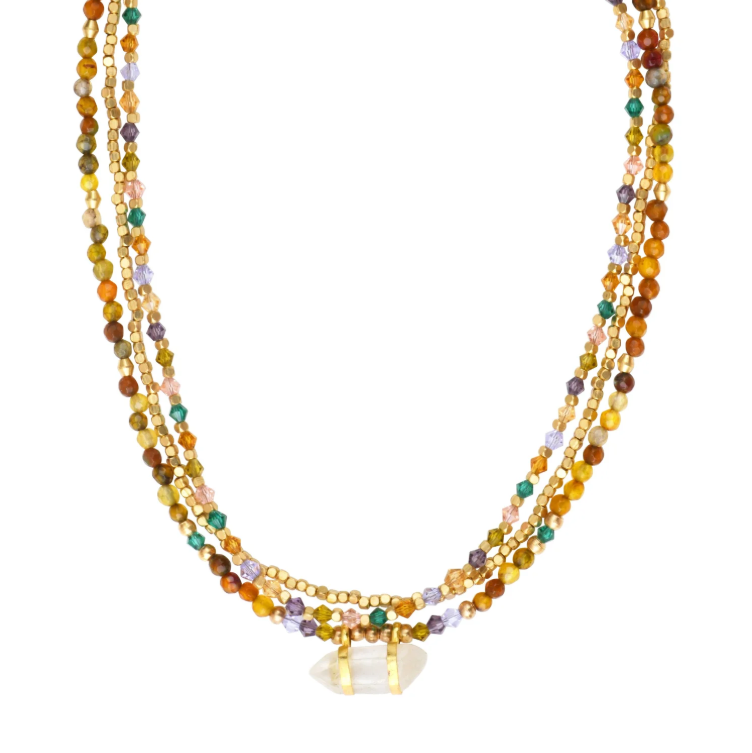 Collier Kimati Mordoré - Kharmari