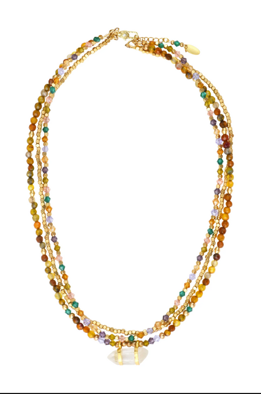 Collier Kimati Mordoré - Kharmari