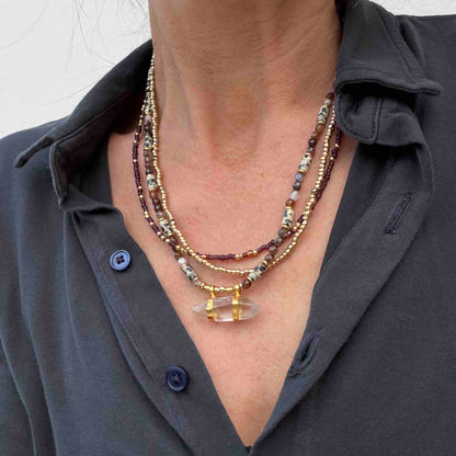 Collier Kimati Sienne - Kharmari