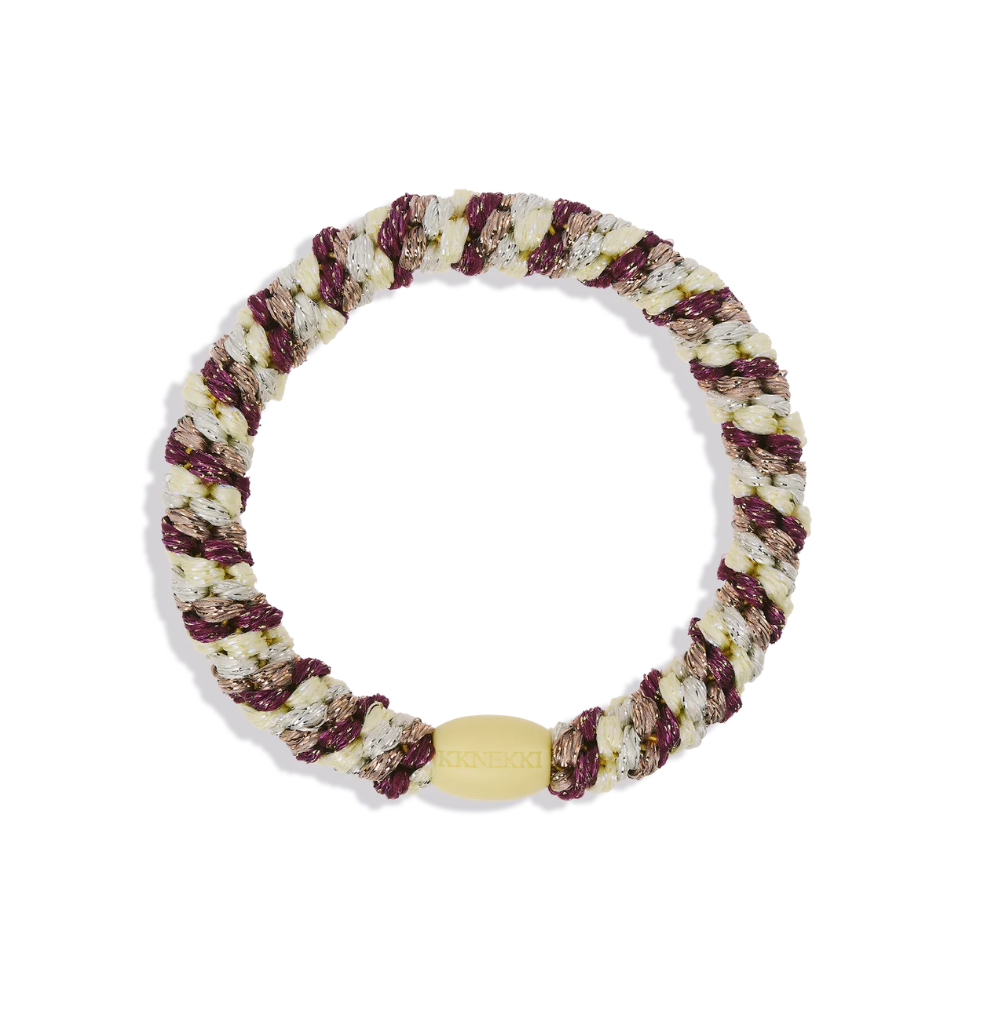 Bracelet/élastique Kknekki mix grape yellow