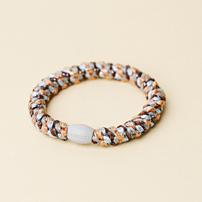 Bracelet/élastique Kknekki mix rosegold seablue