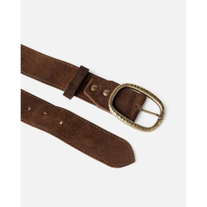 Ceinture en cuir BIBA Linwood brun foncé