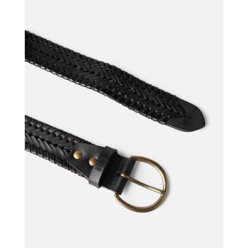 BIBA Sabine black leather belt