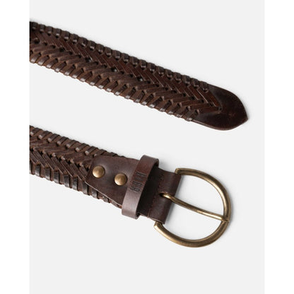 BIBA Sabine dark brown leather belt