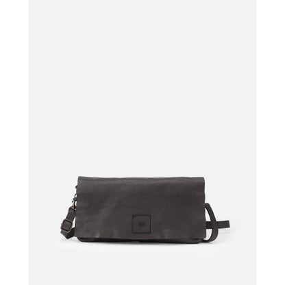 Sac bandoulière en cuir BIBA Boston Flap noir
