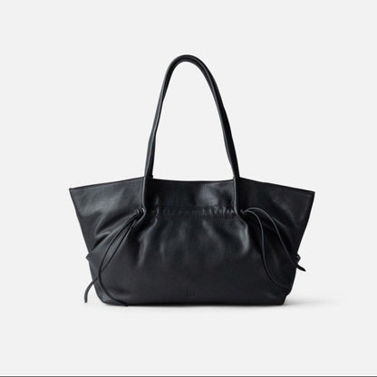 Sac bandoulière en cuir BIBA Brumley black