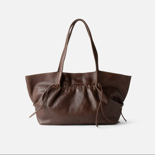 Sac bandoulière en cuir BIBA Brumley tan