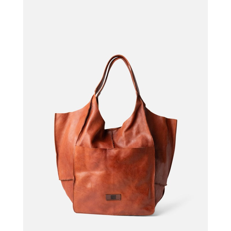 BIBA Homer tan leather crossbody bag
