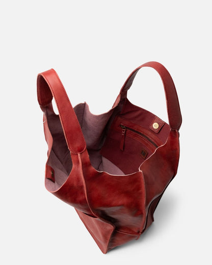 BIBA Homer tan leather crossbody bag