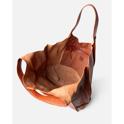 BIBA Homer tan leather crossbody bag