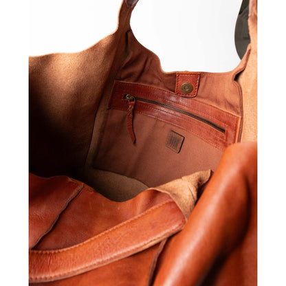BIBA Homer tan leather crossbody bag