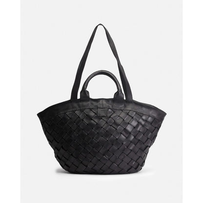 BIBA Lewisburg black leather crossbody bag