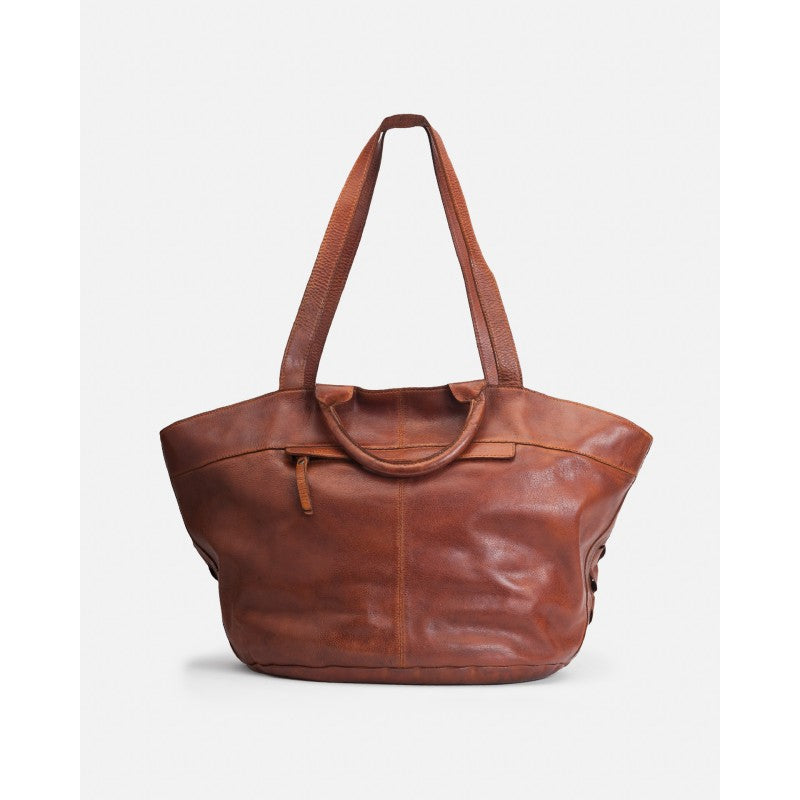 Sac bandoulière en cuir BIBA Lewisburg tan