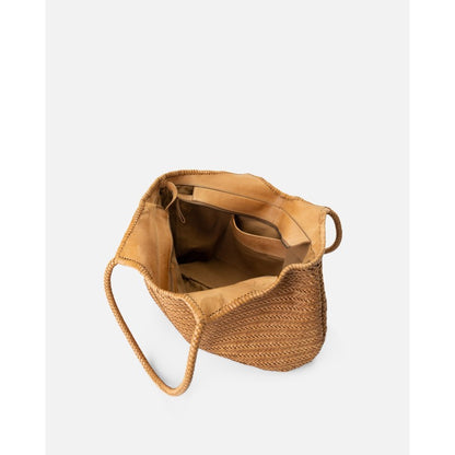 BIBA Perkins Oversize camel shoulder hobo bag