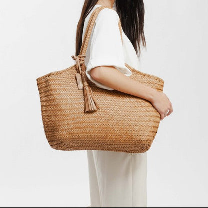 BIBA Perkins Oversize camel shoulder hobo bag